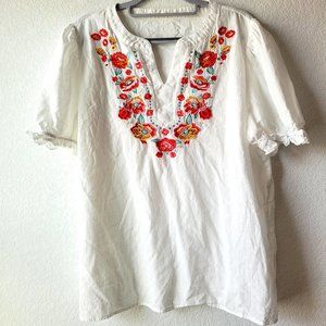 Embroidered blouse